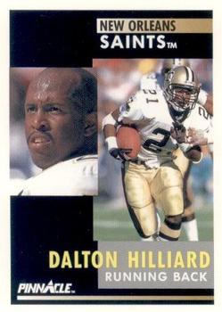 1991 Pinnacle #159 Dalton Hilliard Front