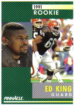 1991 Pinnacle #287 Ed King Front
