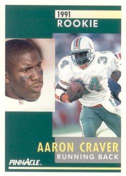 1991 Pinnacle #295 Aaron Craver Front