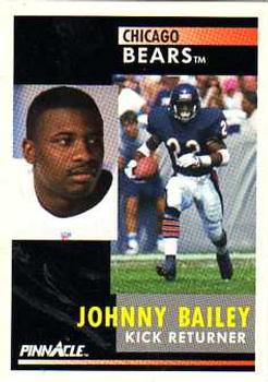 1991 Pinnacle #37 Johnny Bailey Front
