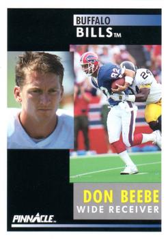 1991 Pinnacle #82 Don Beebe Front