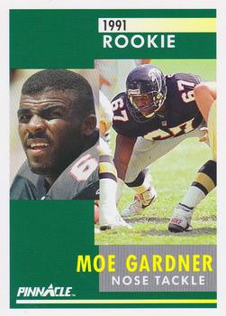 1991 Pinnacle #283 Moe Gardner Front