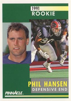 1991 Pinnacle #294 Phil Hansen Front