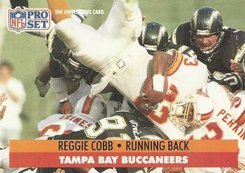 1991 Pro Set #308 Reggie Cobb Front