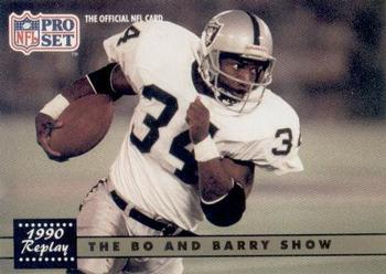 1991 Pro Set #335 The Bo and Barry Show Front