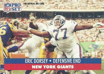 1991 Pro Set #59 Eric Dorsey Front