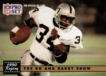 1991 Pro Set #335 The Bo and Barry Show Front