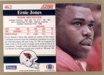 1991 Score #462 Ernie Jones Back