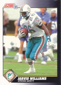 1991 Score #516 Jarvis Williams Front