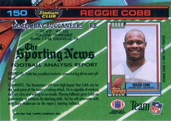 1991 Stadium Club #150 Reggie Cobb Back