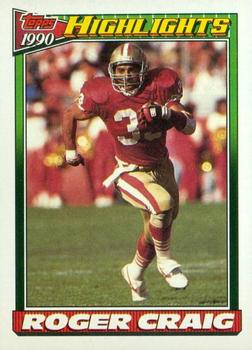 1991 Topps #2 Roger Craig Front