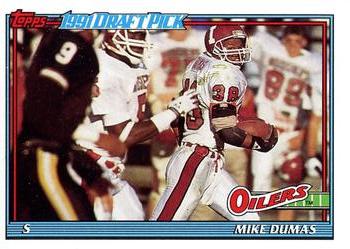 1991 Topps #222 Mike Dumas Front