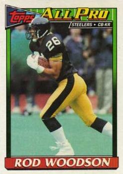 1991 Topps #297 Rod Woodson Front