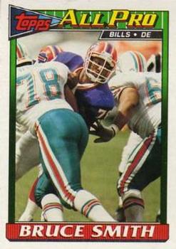 1991 Topps #59 Bruce Smith Front