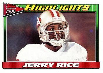 1991 Topps #6 Jerry Rice Front