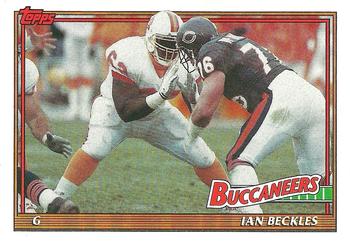 1991 Topps #495 Ian Beckles Front