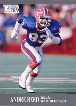 1991 Ultra #6 Andre Reed Front