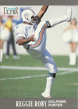 1991 Ultra #92 Reggie Roby Front