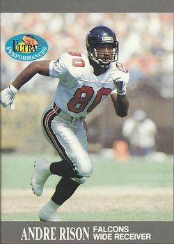 1991 Ultra - Ultra Performances #2 Andre Rison Front