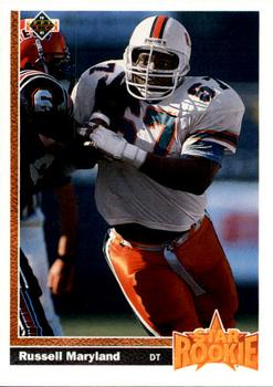 1991 Upper Deck #5 Russell Maryland Front