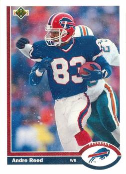1991 Upper Deck #43 Andre Reed Front