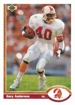 1991 Upper Deck #204 Gary Anderson Front
