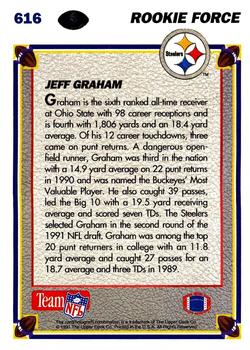 1991 Upper Deck #616 Jeff Graham Back