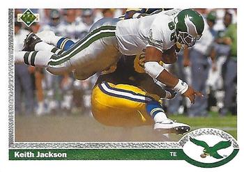 1991 Upper Deck #127 Keith Jackson Front