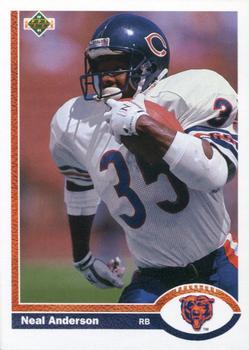 1991 Upper Deck #244 Neal Anderson Front