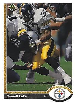 1991 Upper Deck #309 Carnell Lake Front