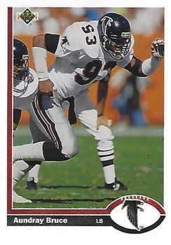 1991 Upper Deck #398 Aundray Bruce Front