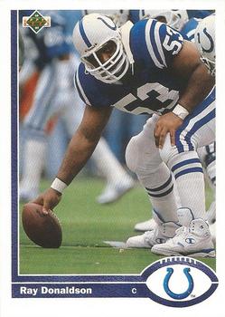 1991 Upper Deck #412 Ray Donaldson Front