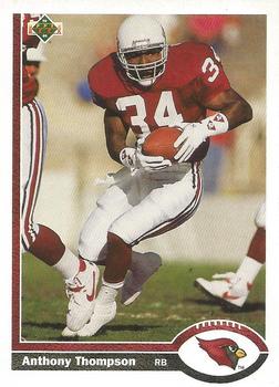 1991 Upper Deck #449 Anthony Thompson Front
