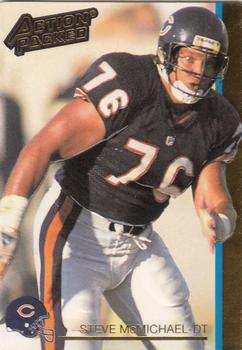 1992 Action Packed #26 Steve McMichael Front