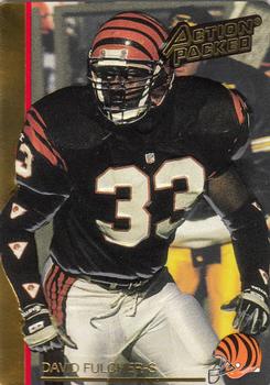 1992 Action Packed #34 David Fulcher Front