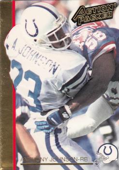 1992 Action Packed #107 Anthony Johnson Front