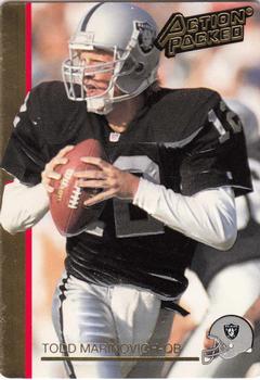 1992 Action Packed #123 Todd Marinovich Front
