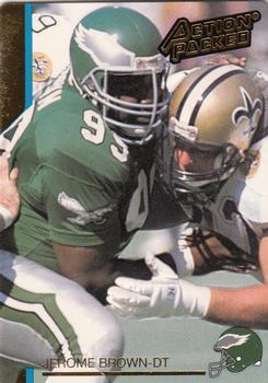1992 Action Packed #207 Jerome Brown Front