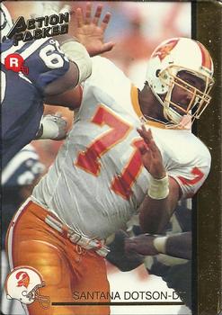 1992 Action Packed Rookie/Update #35 Santana Dotson Front
