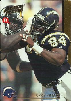 1992 Action Packed Rookie/Update #52 Chris Mims Front