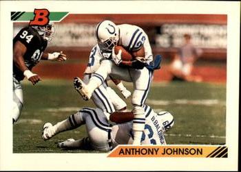 1992 Bowman #355 Anthony Johnson Front