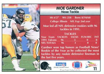 1992 Pacific #11 Moe Gardner Back
