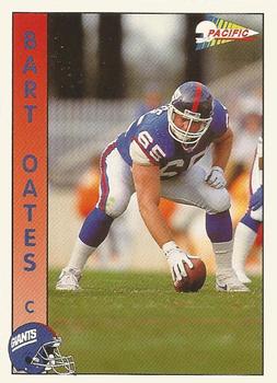 1992 Pacific #218 Bart Oates Front