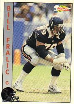 1992 Pacific #338 Bill Fralic Front