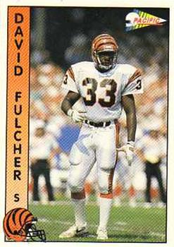 1992 Pacific #42 David Fulcher Front