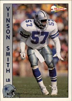 1992 Pacific #72 Vinson Smith Front