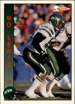1992 Pacific #223 Mo Lewis Front