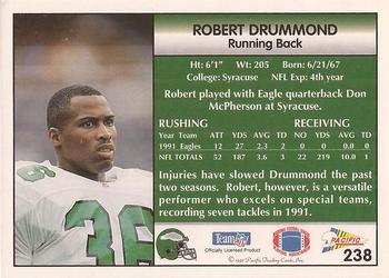 1992 Pacific #238 Robert Drummond Back