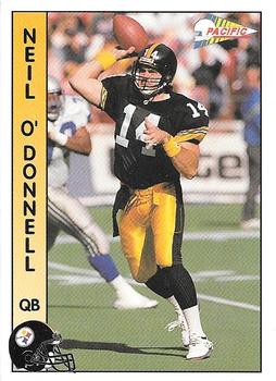 1992 Pacific #259 Neil O'Donnell Front