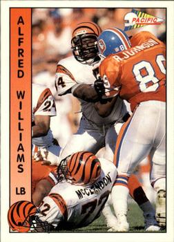 1992 Pacific #372 Alfred Williams Front
